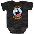 thumbnail image 3 of Inktastic Save the Rainforest Toucan Illustration Boys or Girls Baby Bodysuit, 3 of 5