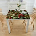 thumbnail image 3 of Christmas Tablecloth , Washable Table Cover for Party Picnic Dinner Decor, 3 of 7
