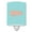 Blue Check, variant on Caroline's Treasures BB7764CNL English Large White Pig Green Ceramic Night Light, 6x4x3", multicolor