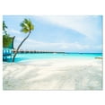 thumbnail image 2 of Tropical Maldives Island - Impression sur Toile Paysage Marin, 2 of 3