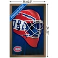thumbnail image 3 of NHL Montreal Canadiens - Mask 16 Wall Poster, 14.725" x 22.375", Framed, 3 of 3
