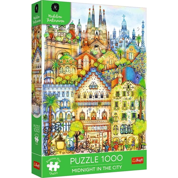 Trefl Premium Plus Midnight in Barcelona 1000 Piece Puzzle