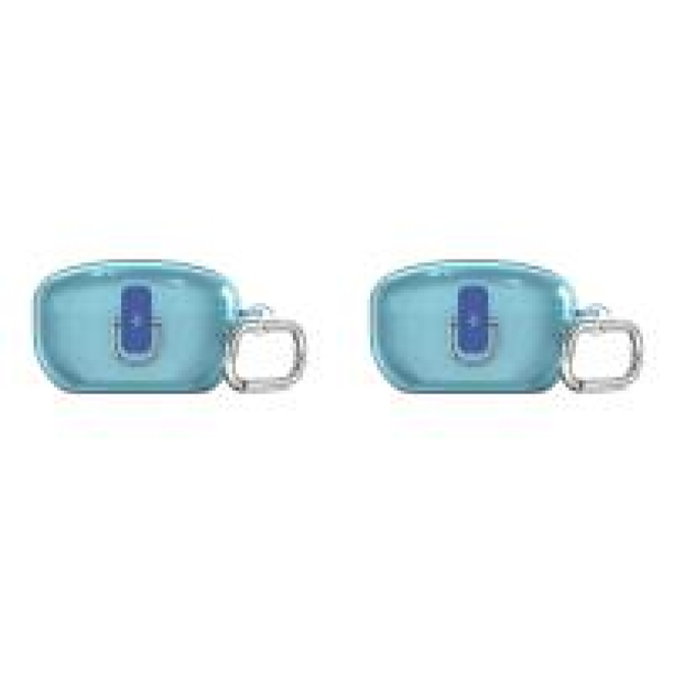Estuche Para Audifonos Funda Protectora Secure Lock Clear A Prueba de Golpes para Sony WF-1000XM5(2023) Azul
