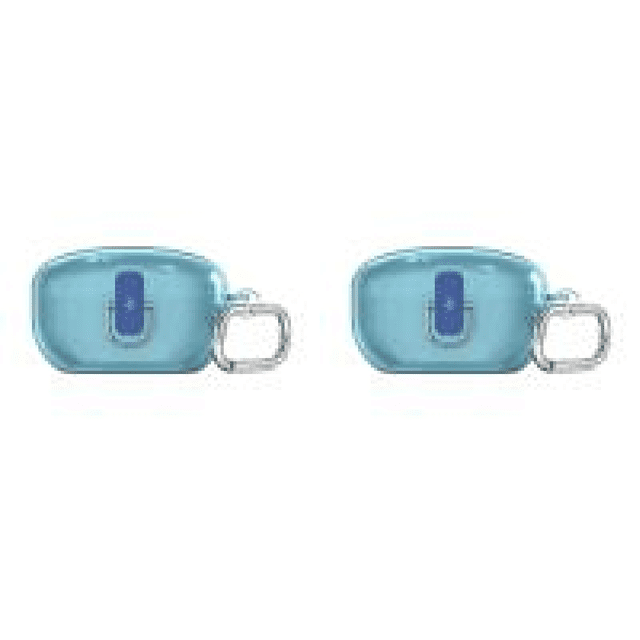 Funda Protectora Secure Lock Clear A Prueba de Golpes para Sony WF-1000XM5(2023) Azul