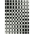 thumbnail image 2 of Addison Rugs Chantille Indoor/Outdoor Transitional Squares Black Washable Rectangle Rug, 3' x 5', 2 of 6