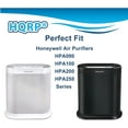 thumbnail image 4 of HQRP 8-pack Activated Carbon Filter for Honeywell HPA200, HPA202, HPA204, HPA250, HPA250B Air Purifiers, 4 of 7