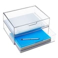 thumbnail image 1 of Cajones organizadores apilables StorI STAX Clear (juego de 2), 1 of 8