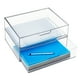thumbnail image 1 of Cajones organizadores apilables StorI STAX Clear (juego de 2), 1 of 8