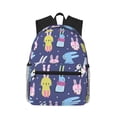 thumbnail image 1 of Disketp Cartoon Rabbit Mochila Ligera Clásica con Múltiples Bolsillos, Mochila Casual para Hombre y Mujer, Ideal para Escuela, Trabajo y Viajes, 1 of 6