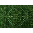thumbnail image 1 of Ahgly Company Indoor Rectangle Abstract Green Contemporary Area Rugs, 2' x 4', 1 of 1