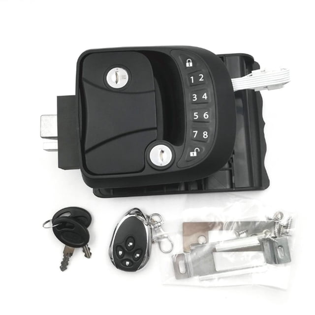 SPRING Smart RV Door Lock Remote Replacement Profile RV Door Latch for a Majority RV Open Right