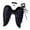 Black 60cmx60cm, variant on BELOVING Angel Wing Cosplay Cute Fairy Costume Wing for Performance Halloween Festive White 55cmx55cm