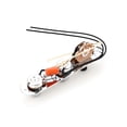 thumbnail image 2 of Prewired Guitar Control Plate Tone Volume Replacement Accessory Removable Metal Loaded 3 Way Switch Knob Metal Fixing Toggle Upgrade Replacement for Fender Telecaster, 2 of 8