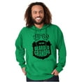 thumbnail image 5 of Baddie Bearded Grandpa Cool Funny Hoodie Hooded Sweatshirt Men Brisco Brands X, 5 of 6