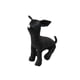 thumbnail image 3 of Maniquíes de perro Yuyangstore cuero PU posición sentada Talla S Negro, 3 of 8