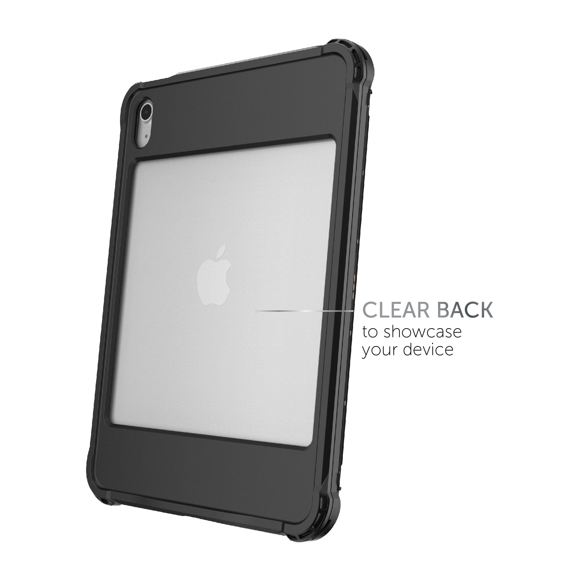 Body Glove Tidal Waterproof Tablet Case for iPad (A16) / iPad (10th generation) - Black/Clear