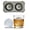 A, variant on 3D Baseball Ice Cube Tray 2.5" 2-Chamber Baseball-Shaped Ice Mold for Whiskey, Cocktail, Drinks, Bourbon,Brandy Decor