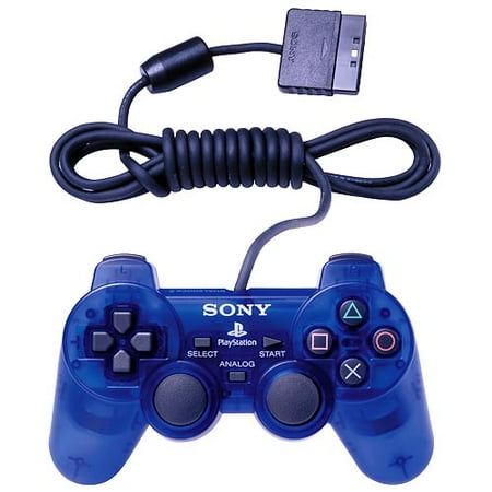 Sony DualShock 2 PS2 Controller, Blue(PS2)