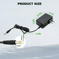 thumbnail image 4 of UltraPoE 5 Pack 12V 2A Power Adapter with 9 Tips & 4ft Cord Power Supply AC to DC Transformer for LED Strip Lights, CCTV Camera, Bluetooth Speaker, GPS, Webcam, Router, 4 of 6