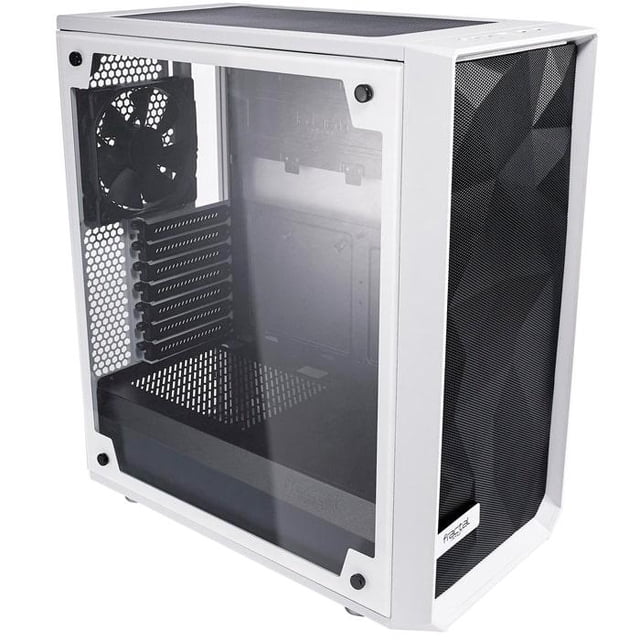 Gabinete Gamer FRACTAL DESIGN Meshify C 2 Fan Cristal Templado USB 3.0 Blanco ATX Fractal Design FD-CA-MESH-C-WT-TGC