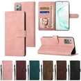 thumbnail image 2 of Samsung Note 20 Wallet Case, Shockproof PU Leather Kickstand Wallet Card RFID Blocking Magnetic Folio Holder with Strap, Book Style Anti-Scratch Phone Case For Samsung Galaxy Note 20,Pink, 2 of 10