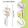 thumbnail image 4 of zhangmingg Easter Egg Floral Picks Spring Bouquet Insert Arrangement for Home Party Centerpiece Table Display, 4 of 8