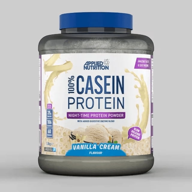 APPLIED NUTRITION 100%CASEIN PROTEIN 1.8KG VAINILLA CREAM