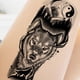 thumbnail image 4 of Juego de Pegatinas Desechables Tatuajes Falsos Impermeables Cgtredaw 114x210mm 8 Uds, 4 of 9