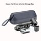 thumbnail image 2 of Travel Case , Portable Carrying Case for Supersonic Hair Dryer, Shockproof Protection Organizer Bag Travel Storage Bag, Gray（only bag）, 2 of 5
