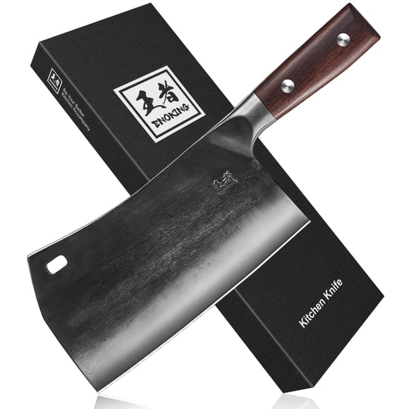 Cuchillo para carne ENOKING de 7.5 pulgadas forjado a mano