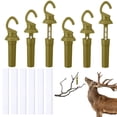 thumbnail image 2 of Visland 6Pcs/Set Scent Dispenser with Rain Protection Leak Proof Drop Wick with Replacement Felt Air Tight Portable Scent Dispenser for Hunting, 2 of 8