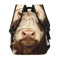 thumbnail image 4 of Fotbe Butterfly Cow Barrel Mochila Casual con Estampado para Escuela, Viajes y Actividades al Aire Libre - Duradera, Ligera y Cómoda, 4 of 5