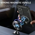 thumbnail image 2 of for Samsung Galaxy S21 Ultra Case [Compatible with MagSafe] [Military-Grade Protection], Shockproof Protective Slim Invisible Kickstand Car Mount Magnetic Armor Cover, Black, 2 of 10
