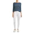 thumbnail image 4 of Time and Tru Women's Full Length Soft Knit Color Jeggings, 4 of 4
