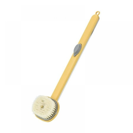 

Scrub Brush Long Handle Soft Bristle Bath Brush Shower Deep Bath Cleaning Brush