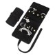 thumbnail image 1 of Bolsa de Joyería de Viaje Uxcell, Organizador Plegable con Cierre de Lazo para Aretes, Collares, Anillos, Pulseras, Regalos del Día de San Valentín, 1 of 7