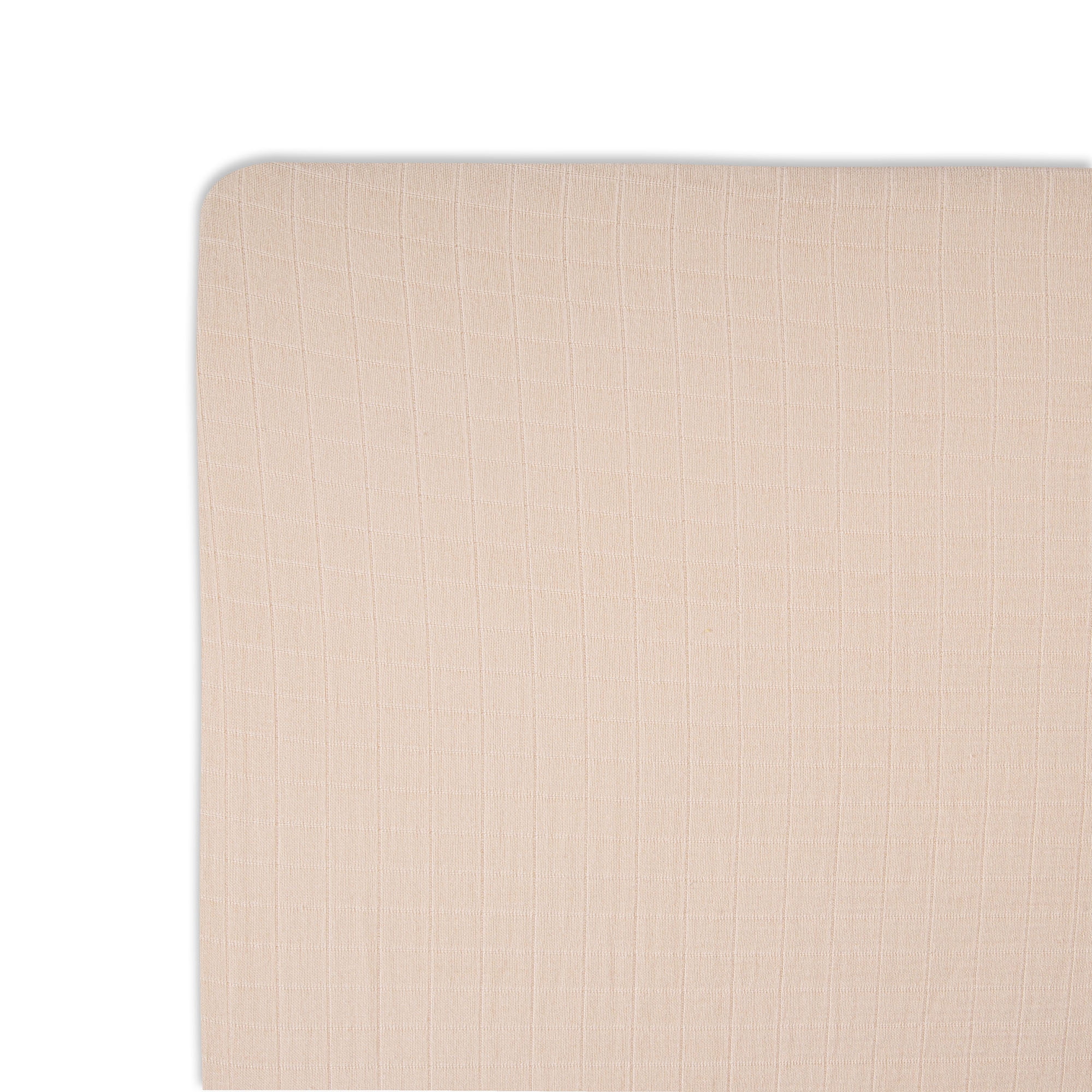 Crane Baby Pink Crib/Toddler Fitted Bed Sheets, Pink Desert Rose, 100% Cotton Muslin