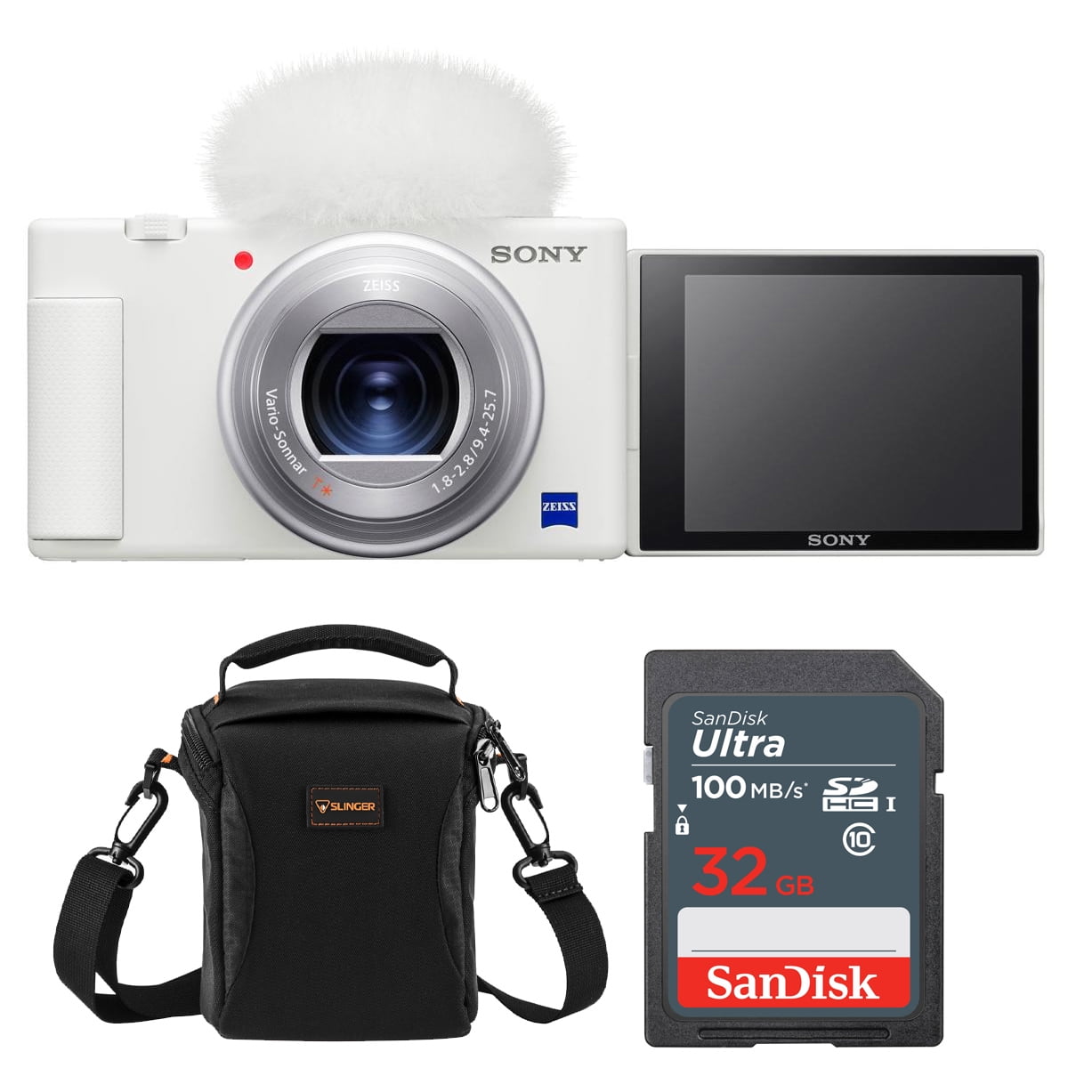 Sony ZV-1M2 Digital Camera, Compact 20.1 MP, 4K Video, 2.55x