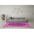 thumbnail image 3 of Ahgly Company Indoor Rectangle Persian Pink Traditional Area Rugs, 8' x 10', 3 of 4