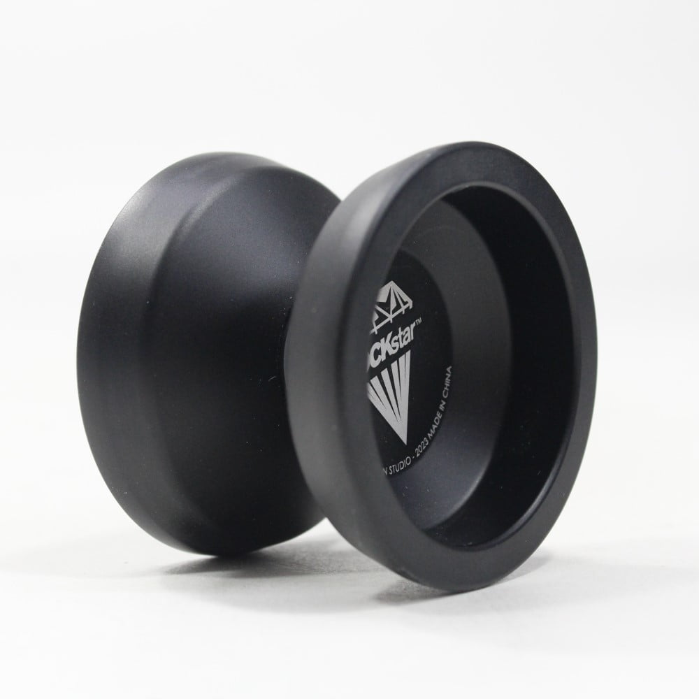 YoYoFactory JDS Rockstar Yo-Yo - Mono-Metal YoYo (Black) - Walmart.com