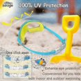 thumbnail image 4 of Kids Swim Goggles 2 Pack Anti-Fog UV Protection Wide View Swimming Goggles for Ages 3-14a, 4 of 5