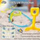 thumbnail image 4 of Kids Swim Goggles 2 Pack Anti-Fog UV Protection Wide View Swimming Goggles for Ages 3-14a, 4 of 5