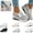 Blue, variant on Shoes for Women Lace Floral Embroidered Mesh Breathable Platform Slip-on Shoes Fashion Flat Hidden High Heels Non-Slip Sneakers