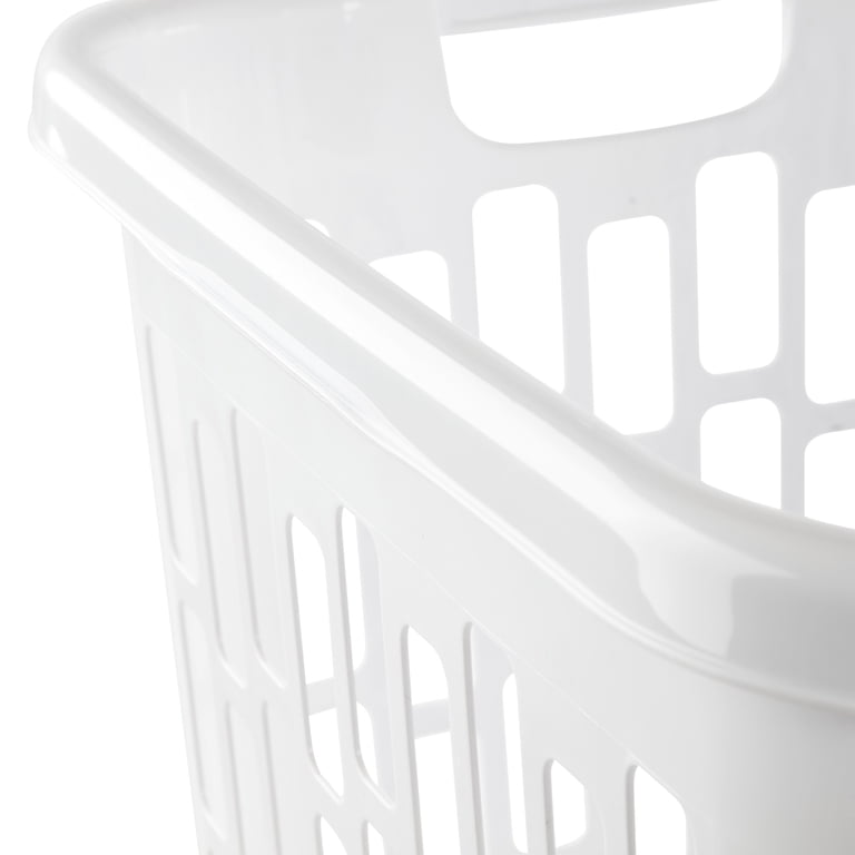 Easy Carry Plastic Laundry Hamper with Handles photo 8