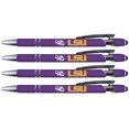 thumbnail image 1 of Set de 4 Plumas Oficiales Licenciadas LSU en Morado y Dorado, 1 of 3