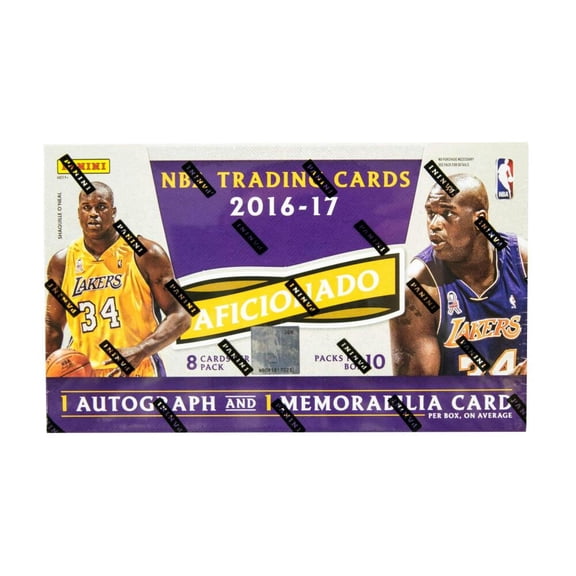 2016-17 Panini Aficionado Basketball Hobby Box