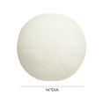 thumbnail image 4 of Boba Cream Vegan Shearling 14" Pillow, 4 of 4