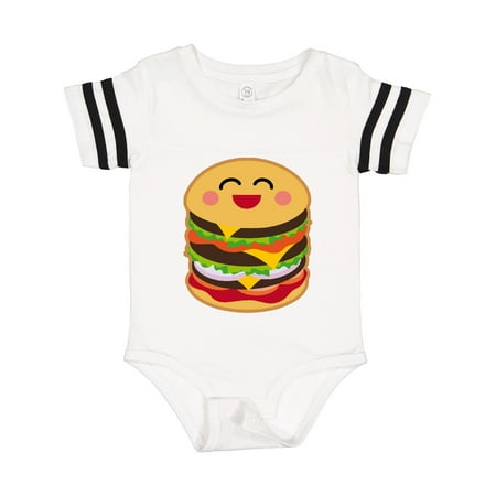 

Inktastic Hamburger Kawaii Gift Baby Boy or Baby Girl Bodysuit