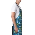 thumbnail image 3 of Lsque Machinery Road Construction Waterproof Apron Chef Aprons for Men Heavy Duty Chemical Work Apron Extra Long Grilling Aprons with Adjustable Bib Apron, 3 of 9