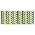 thumbnail image 1 of Irish Kitchen Mat, Happy St. Patrick's Day Concept Pattern with Traditional Holiday, Plush Decorative Kitchen Mat with Non Slip Backing, 47" X 19", Green Yellow White, by Ambesonne, 1 of 1